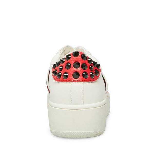 Tenis Steve Madden Becks Feminino Branco Multicoloridas | SM-098ZL