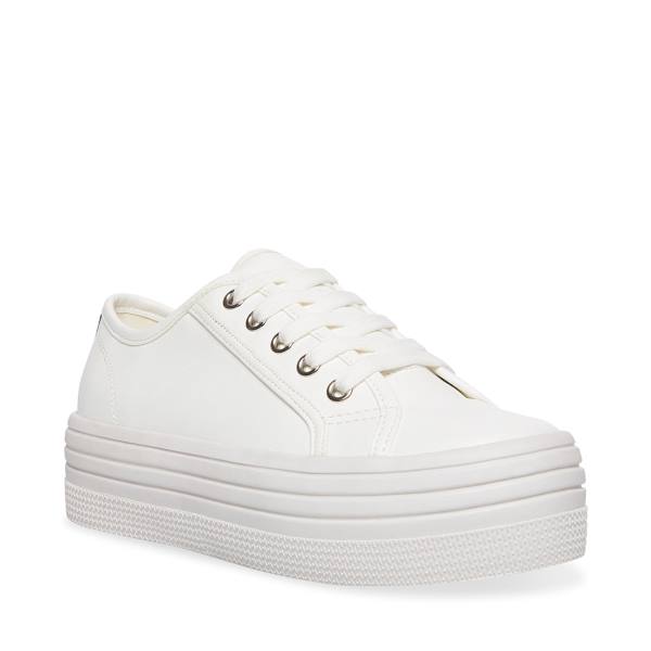 Tenis Steve Madden Bobbi30 Feminino Branco Verdes | SM-829DK