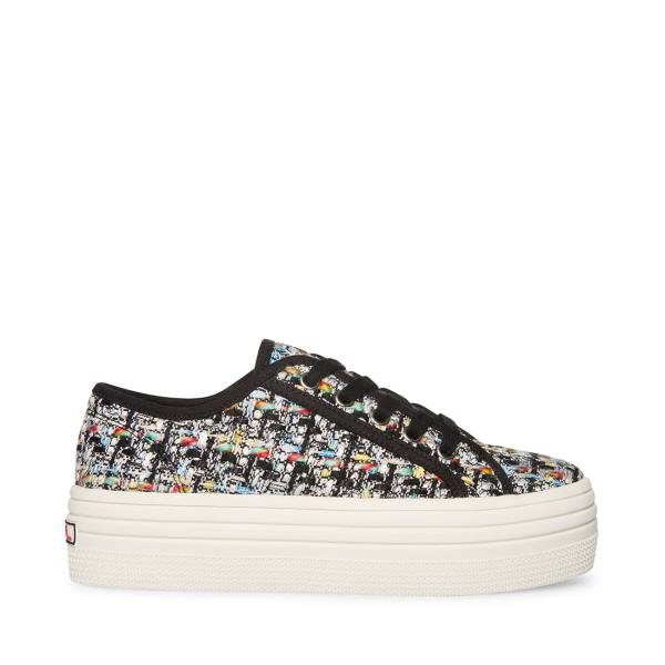 Tenis Steve Madden Bobbi 30 Feminino Azul Marinho Multicoloridas | SM-306MS