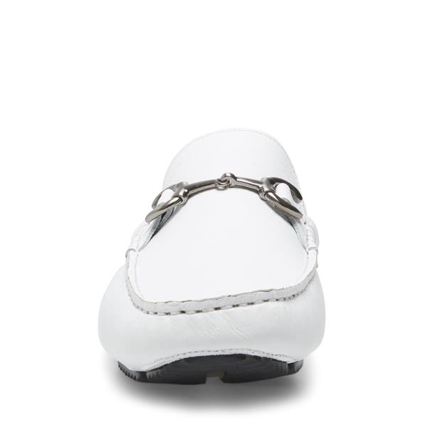 Tenis Steve Madden Brimley Couro Masculino Branco | SM-851SL