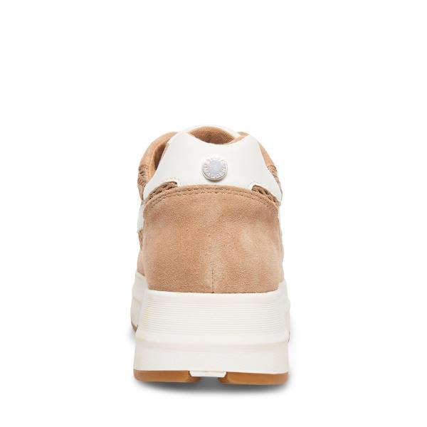 Tenis Steve Madden Carlton Sand Feminino Marrom | SM-452SC