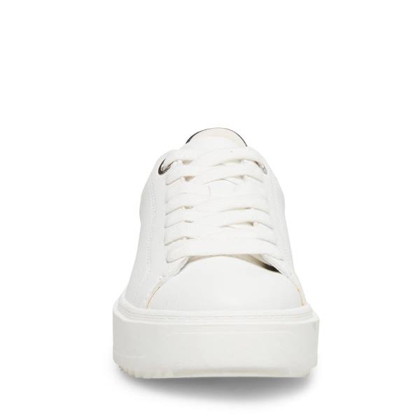 Tenis Steve Madden Catcher Feminino Branco Pretas | SM-958DY