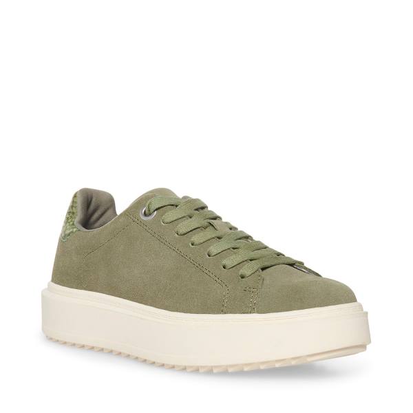 Tenis Steve Madden Catcher Feminino Verdes | SM-724ZE