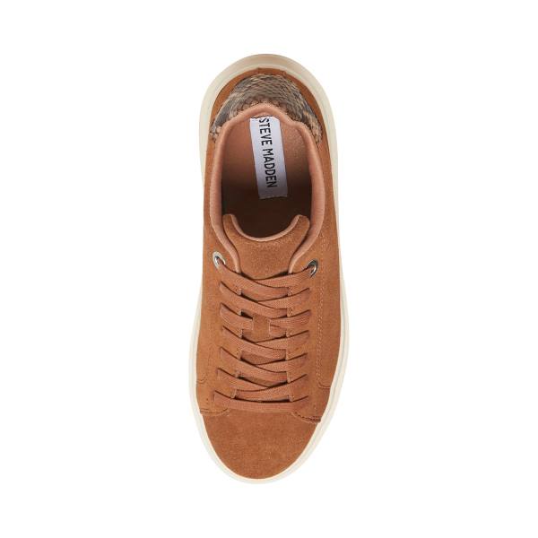 Tenis Steve Madden Catcher Mocha Feminino Bege | SM-705QL