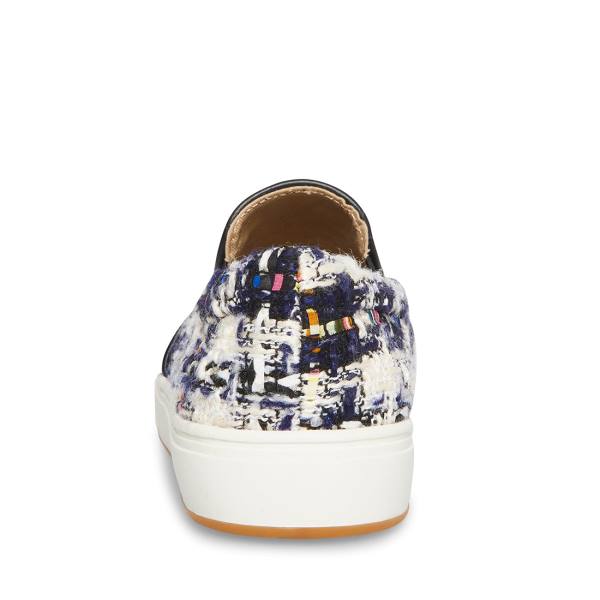 Tenis Steve Madden Coulter Feminino Azul Marinho Multicoloridas | SM-146OA