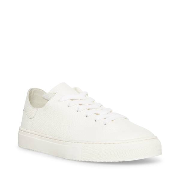 Tenis Steve Madden Dorey Couro Feminino Branco | SM-453RO