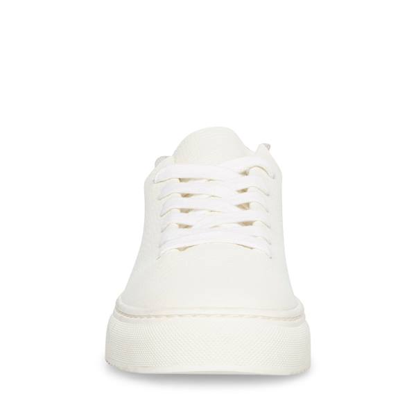 Tenis Steve Madden Dorey Couro Feminino Branco | SM-453RO