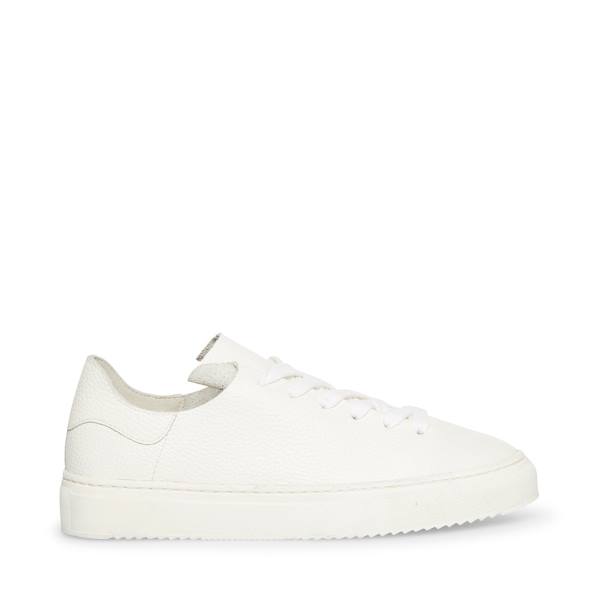 Tenis Steve Madden Dorey Couro Feminino Branco | SM-453RO