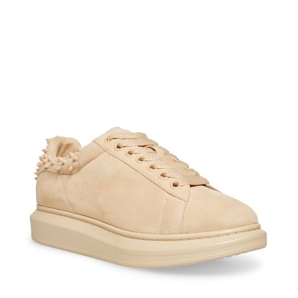 Tenis Steve Madden Frosting Sand Camurça Masculino Marrom | SM-584EW