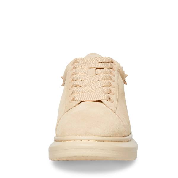 Tenis Steve Madden Frosting Sand Camurça Masculino Marrom | SM-584EW