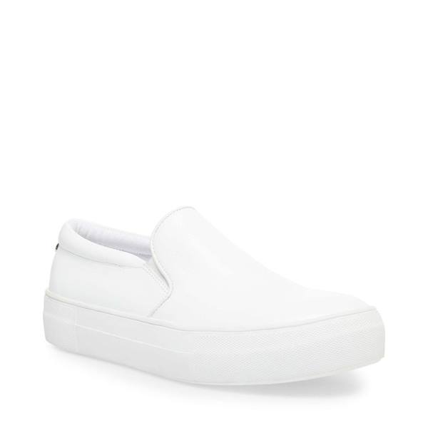 Tenis Steve Madden Gills Couro Feminino Branco | SM-450MJ