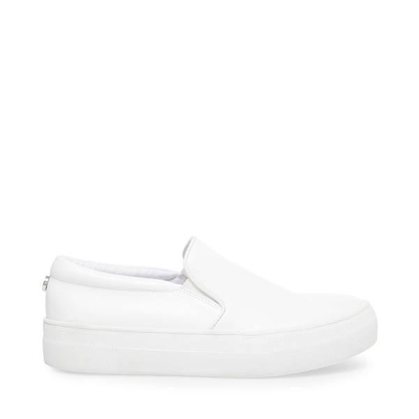 Tenis Steve Madden Gills Couro Feminino Branco | SM-450MJ