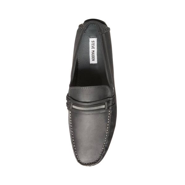 Tenis Steve Madden Grab Couro Masculino Pretas | SM-923MI