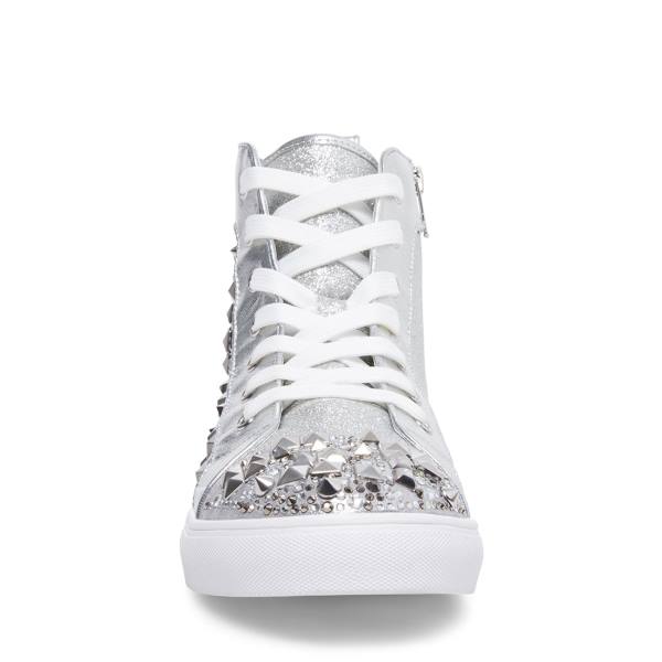 Tenis Steve Madden Headlines Masculino Prateadas | SM-708MS