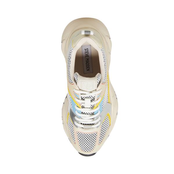 Tenis Steve Madden Issac Feminino Branco Multicoloridas | SM-083KO