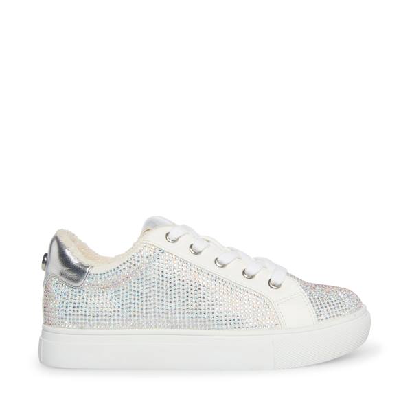 Tenis Steve Madden Jceecee Criança Prateadas | SM-648RI