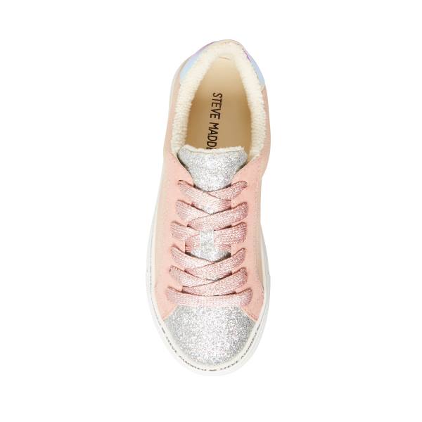 Tenis Steve Madden Jloyal Blush Criança Rosa | SM-532BZ