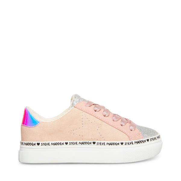 Tenis Steve Madden Jloyal Blush Criança Rosa | SM-532BZ