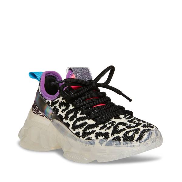 Tenis Steve Madden Jmaxima Leopard Criança Leopardo Multicoloridas | SM-653JK