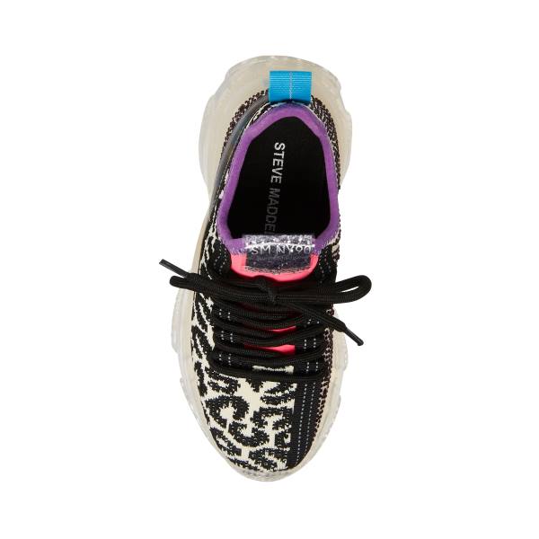 Tenis Steve Madden Jmaxima Leopard Criança Leopardo Multicoloridas | SM-653JK