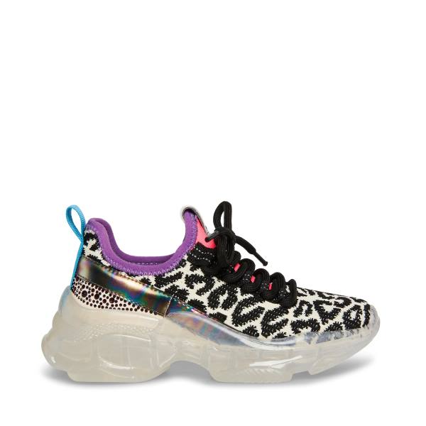 Tenis Steve Madden Jmaxima Leopard Criança Leopardo Multicoloridas | SM-653JK