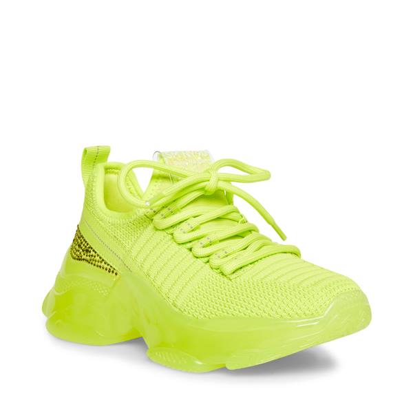 Tenis Steve Madden Jmaxima Neon Criança Amarelas | SM-891OU