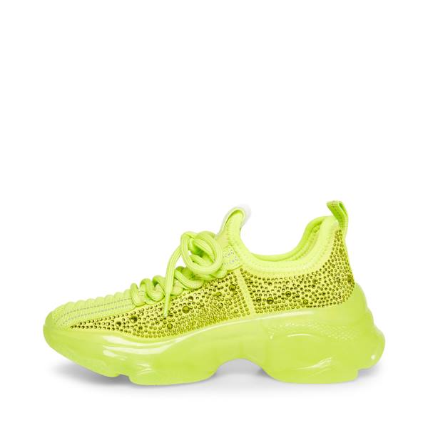 Tenis Steve Madden Jmaxima Neon Criança Amarelas | SM-891OU