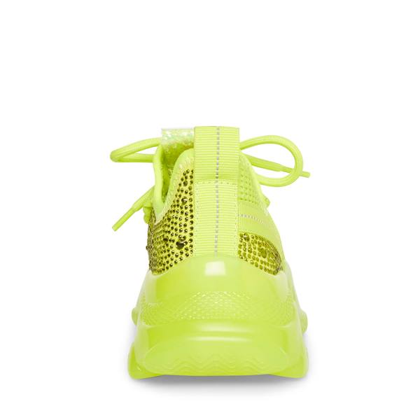 Tenis Steve Madden Jmaxima Neon Criança Amarelas | SM-891OU