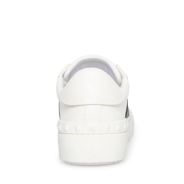 Tenis Steve Madden Keaton Feminino Branco Pretas | SM-190JQ