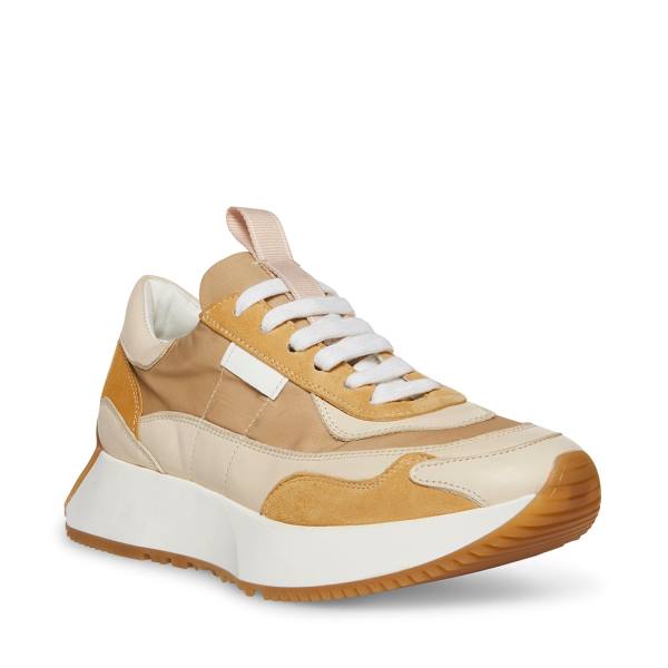 Tenis Steve Madden Korry Natural Feminino Bege Multicoloridas | SM-960WE