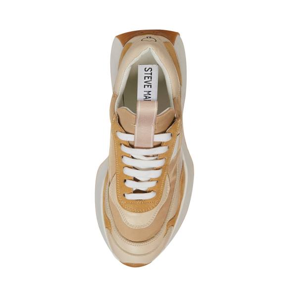 Tenis Steve Madden Korry Natural Feminino Bege Multicoloridas | SM-960WE