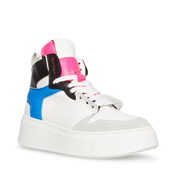 Tenis Steve Madden Loni Feminino Azuis Multicoloridas | SM-834XE