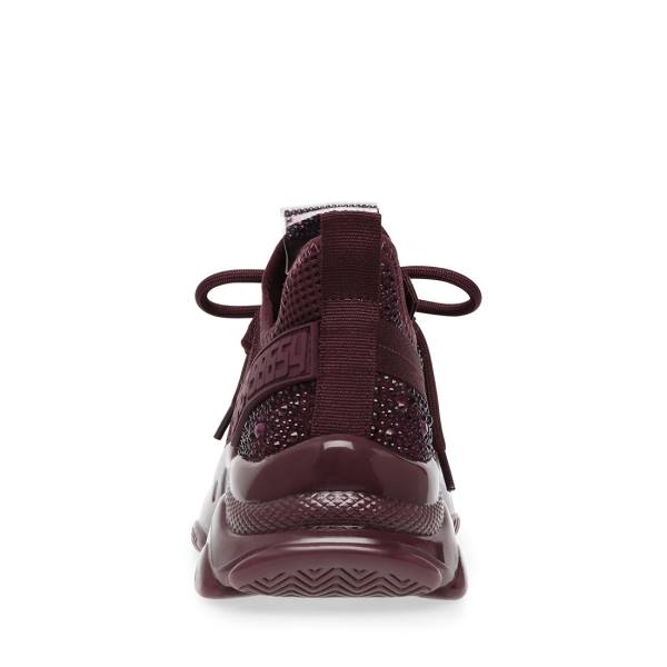 Tenis Steve Madden Maxima Burgundy Feminino Bordeaux Multicoloridas | SM-251BY