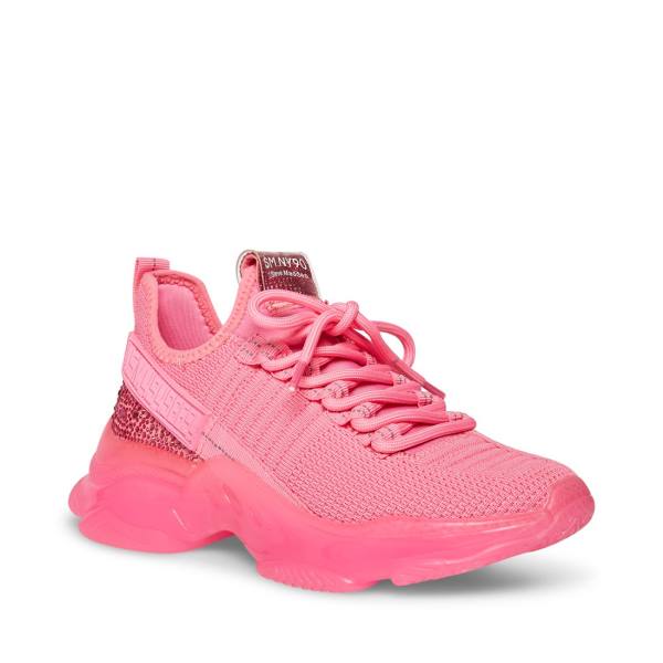 Tenis Steve Madden Maxima Feminino Rosa | SM-891QA