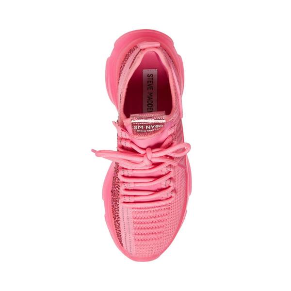 Tenis Steve Madden Maxima Feminino Rosa | SM-891QA