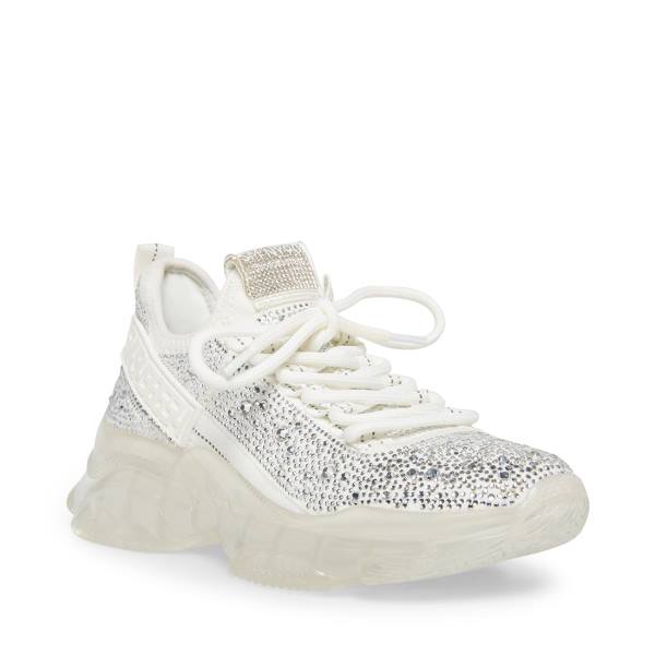 Tenis Steve Madden Maxima-r Feminino Branco Multicoloridas | SM-539KB