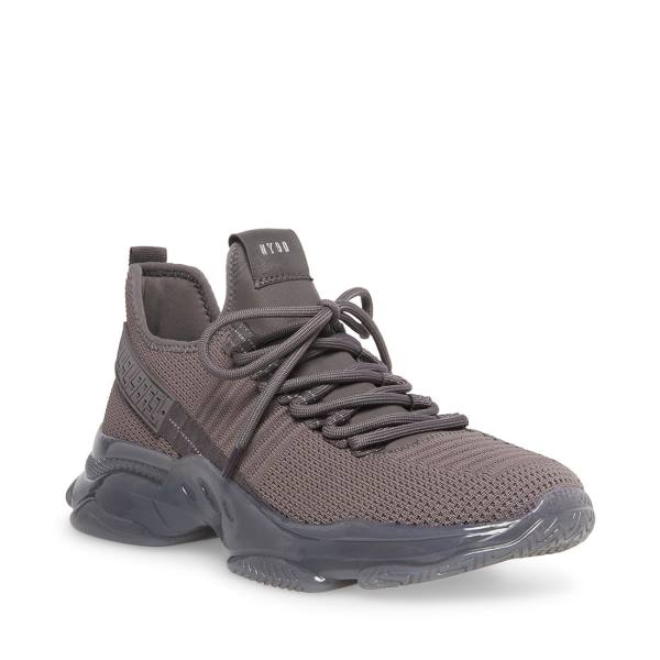 Tenis Steve Madden Maxxximo Charcoal Masculino Cinzentas | SM-291KS