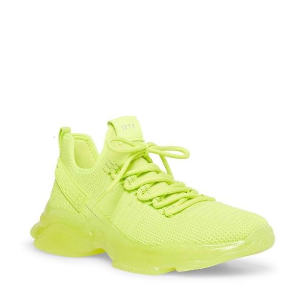 Tenis Steve Madden Maxxximo Lime Masculino Luz Verdes | SM-025UA