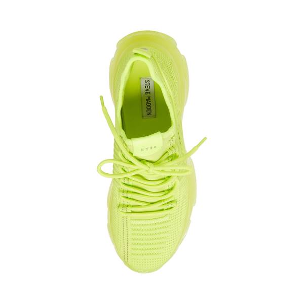 Tenis Steve Madden Maxxximo Lime Masculino Luz Verdes | SM-025UA