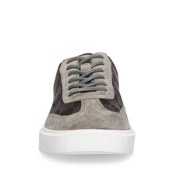 Tenis Steve Madden Monterey Masculino Cinzentas | SM-719KZ