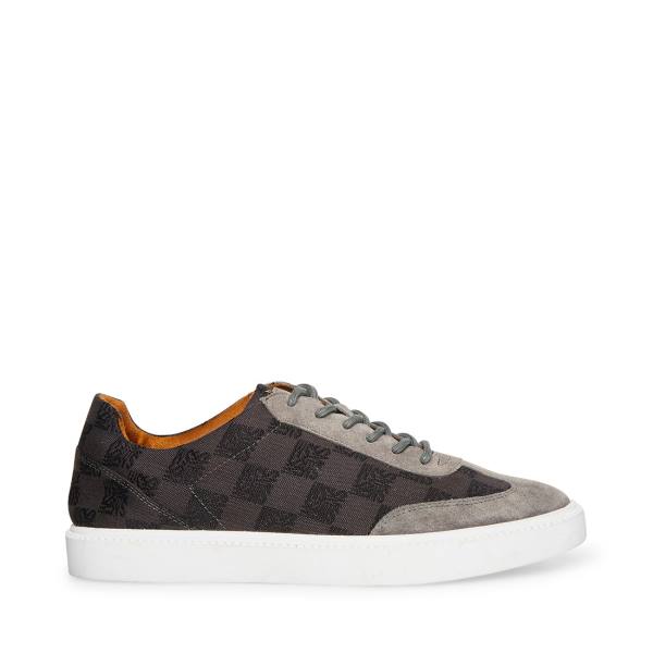 Tenis Steve Madden Monterey Masculino Cinzentas | SM-719KZ