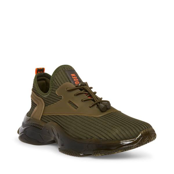 Tenis Steve Madden Mylo Masculino Verde Oliva | SM-821WR