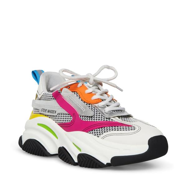 Tenis Steve Madden Possession Bright Feminino Luz Multicoloridas | SM-593OC