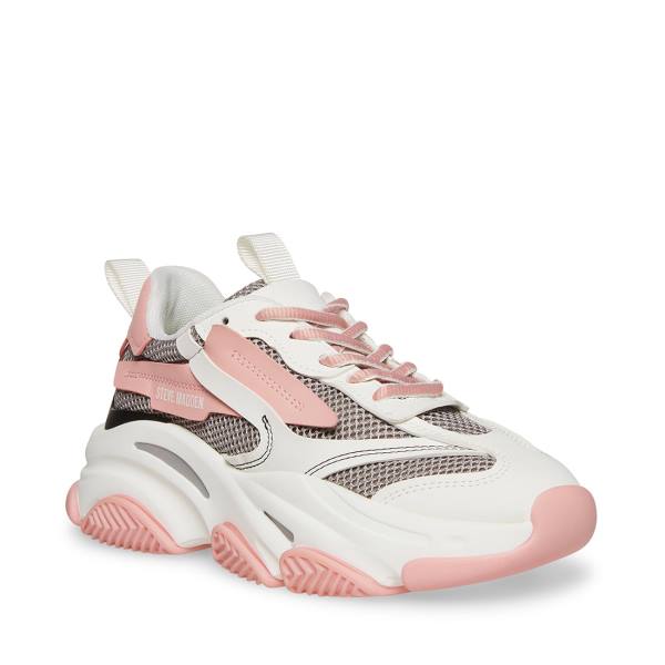 Tenis Steve Madden Possession Feminino Rosa Multicoloridas | SM-549NH