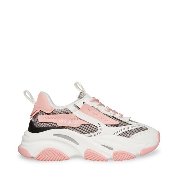 Tenis Steve Madden Possession Feminino Rosa Multicoloridas | SM-549NH