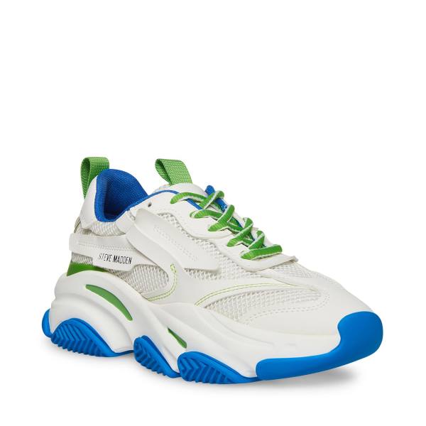 Tenis Steve Madden Possession Feminino Verdes Multicoloridas | SM-257TD