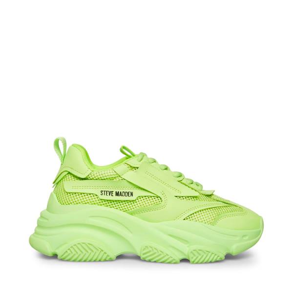 Tenis Steve Madden Possession Lime Feminino Luz Verdes | SM-618PT