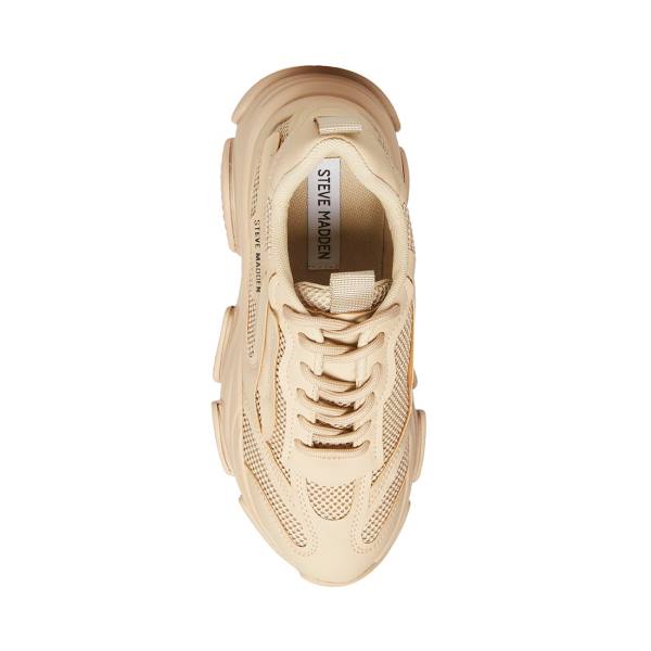 Tenis Steve Madden Possession Tan Feminino Marrom | SM-139PN