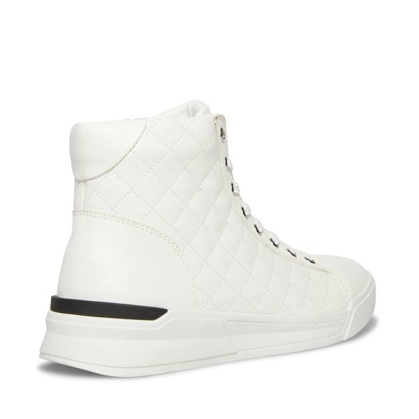 Tenis Steve Madden Quilts2 Masculino Branco | SM-461SO