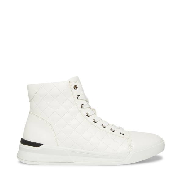 Tenis Steve Madden Quilts2 Masculino Branco | SM-461SO